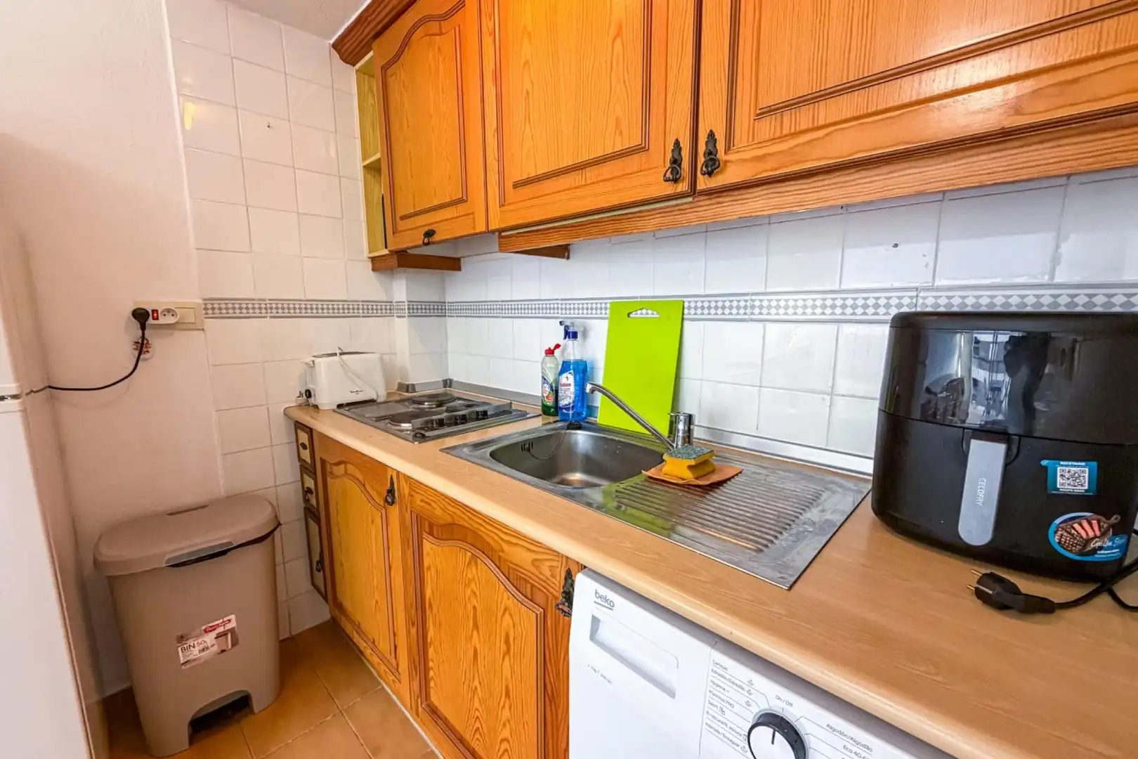 Cocina de Apartamento de alquiler en Playa del Acequión, Náufragos y Rocío del Mar