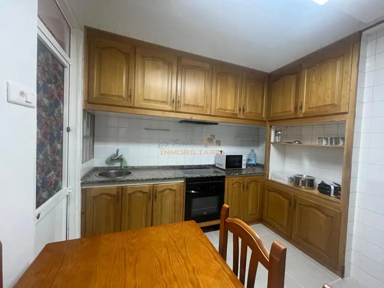 Kitchen of Flat for rent in Ferrol  with Furnished