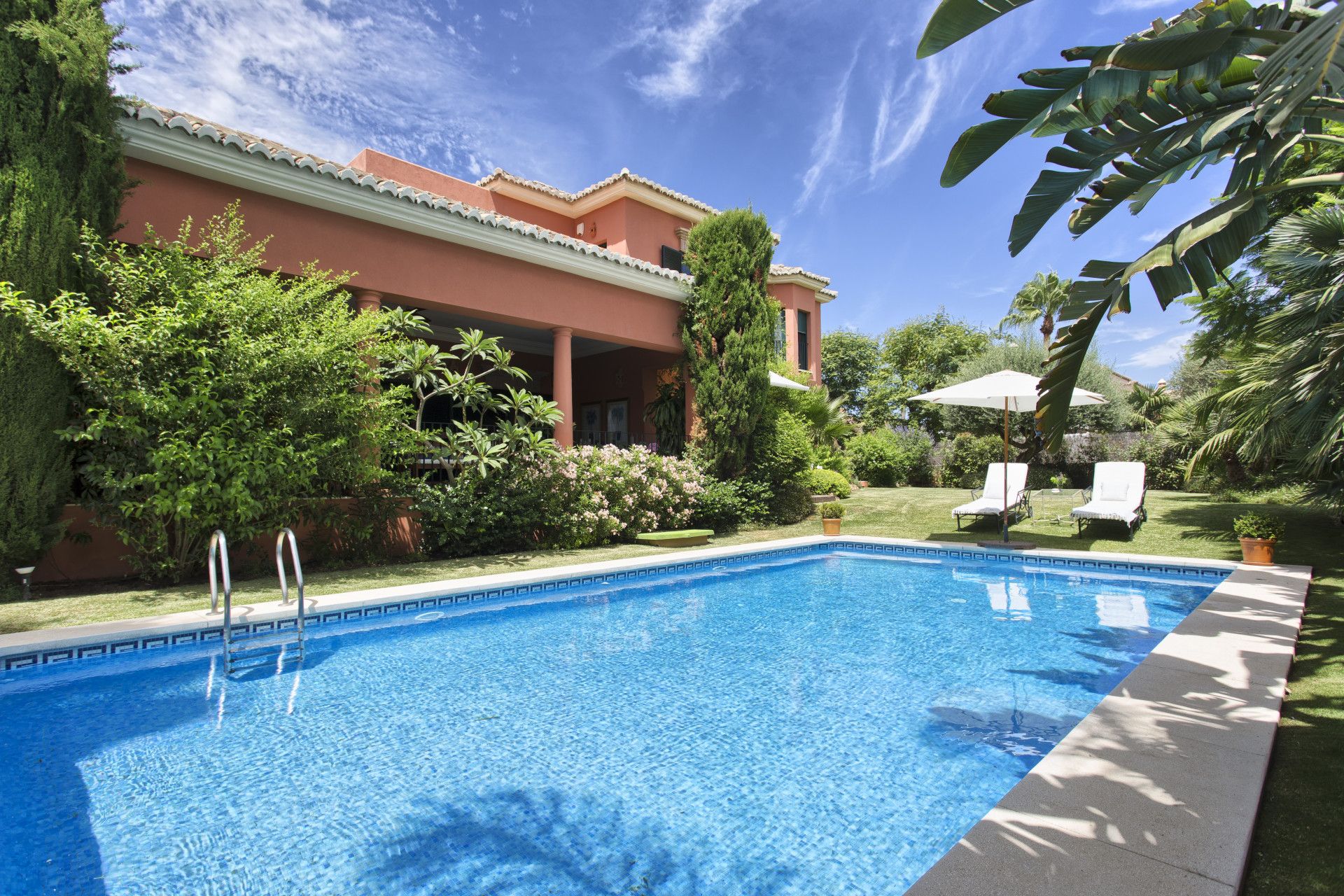 Garden of House or chalet to rent in Marbella  with Air Conditioner, Private garden and Terrace