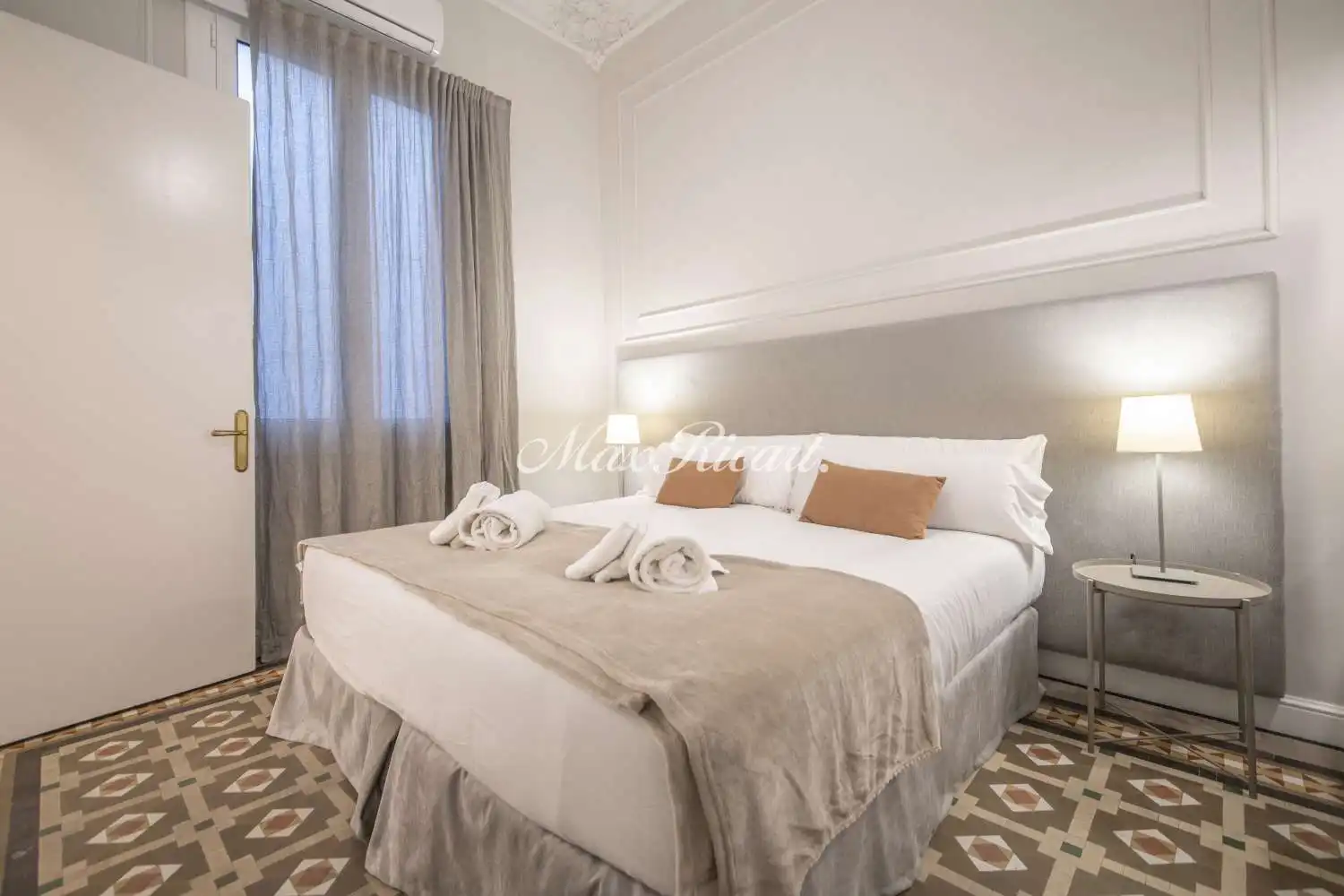 Schlafzimmer von Wohnung zur Miete in Barcelona mit Klimaanlage, Heizung und Abstellraum