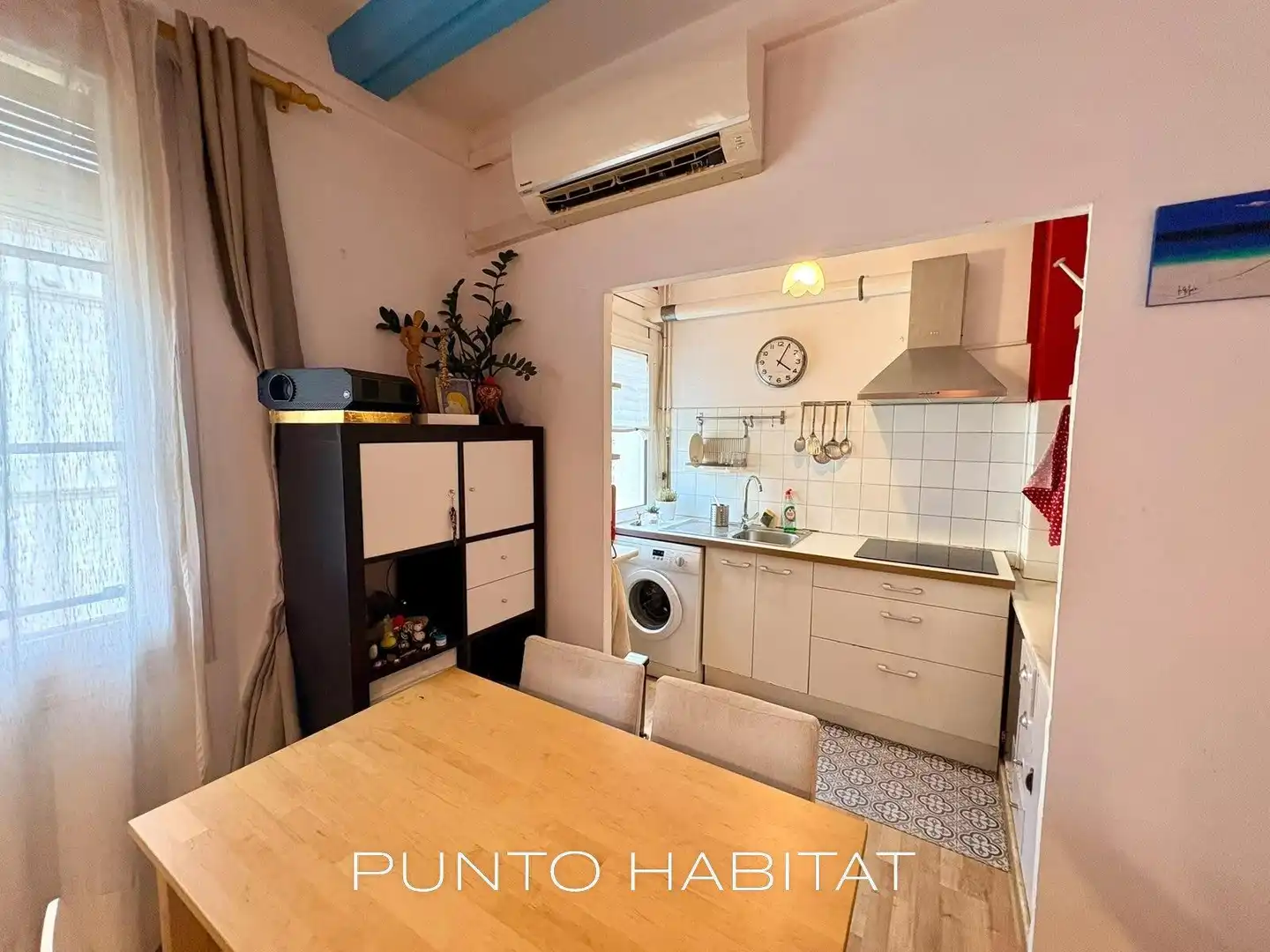 Cocina de Piso en venta en Barcelona con Aire acondicionado, Parquet y Balcón