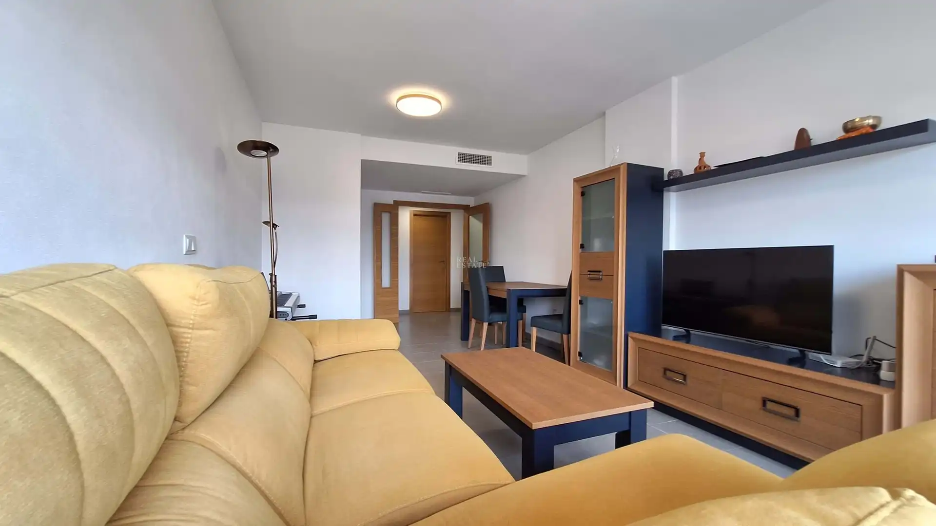 Sala de estar de Piso en venta en Murcia con Aire acondicionado, Trastero y Balcón