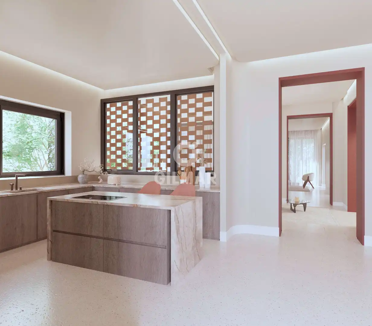 Cocina de Casa o chalet en venta en Madrid con Calefacción, Jardín privado y Piscina