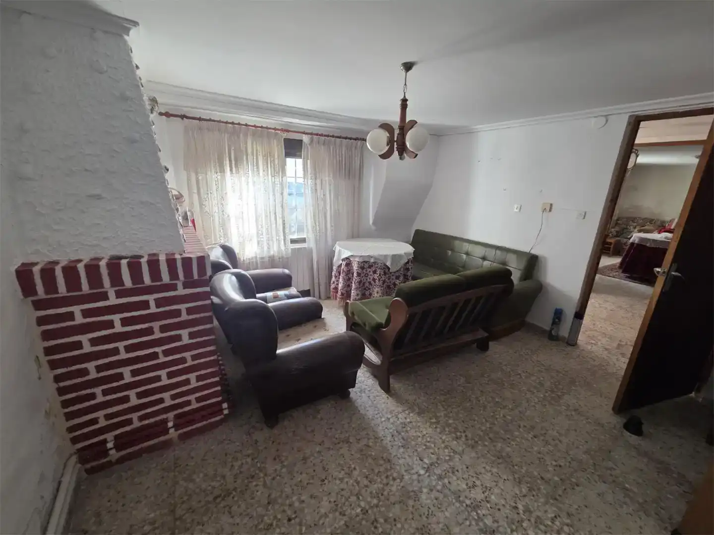 Sala d'estar de Finca rústica en venda en Alcaraz