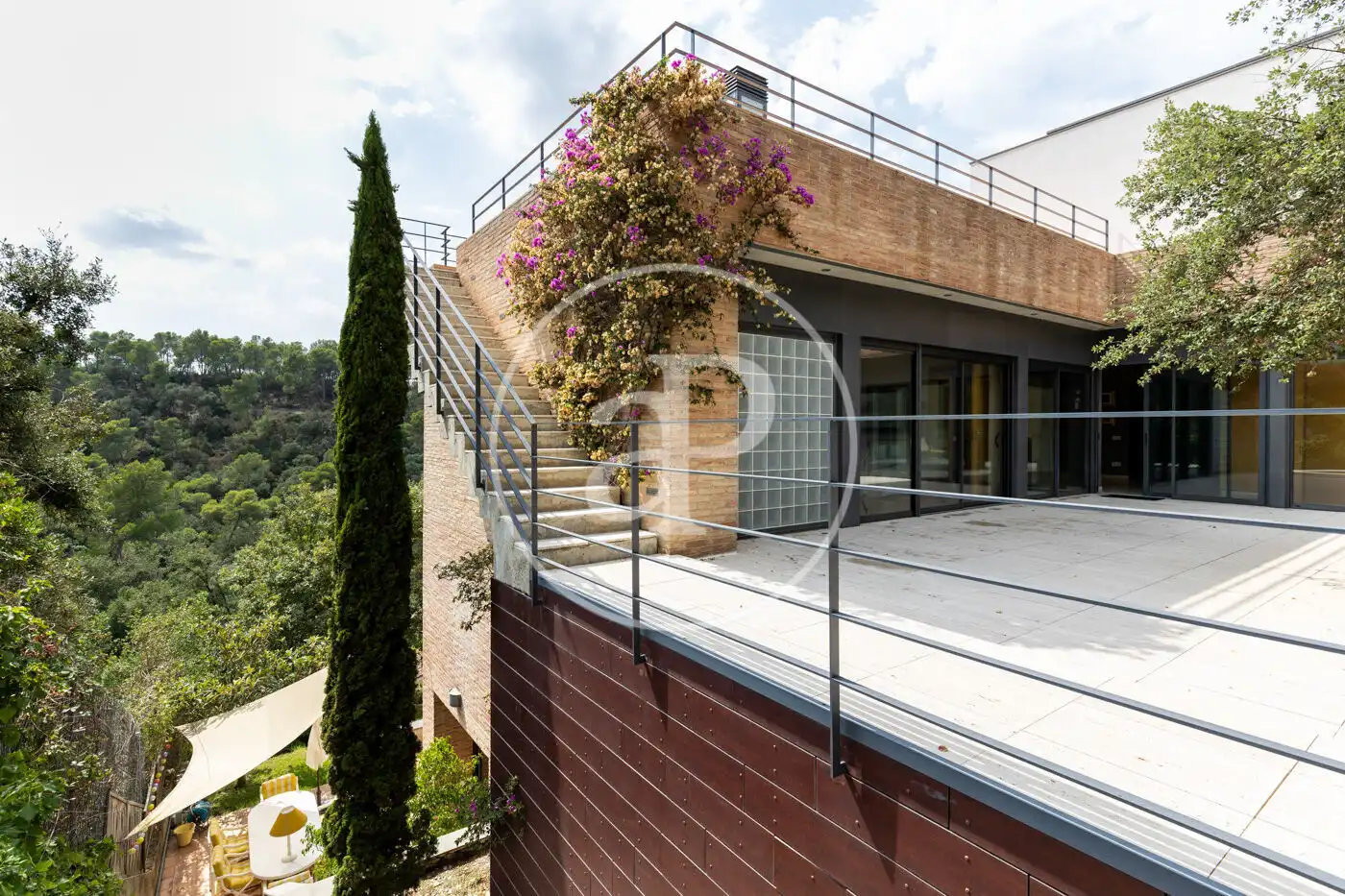 Terrace of Houses for sale in Sant Cugat del Vallès  with Air Conditioner, Heating and Private garden