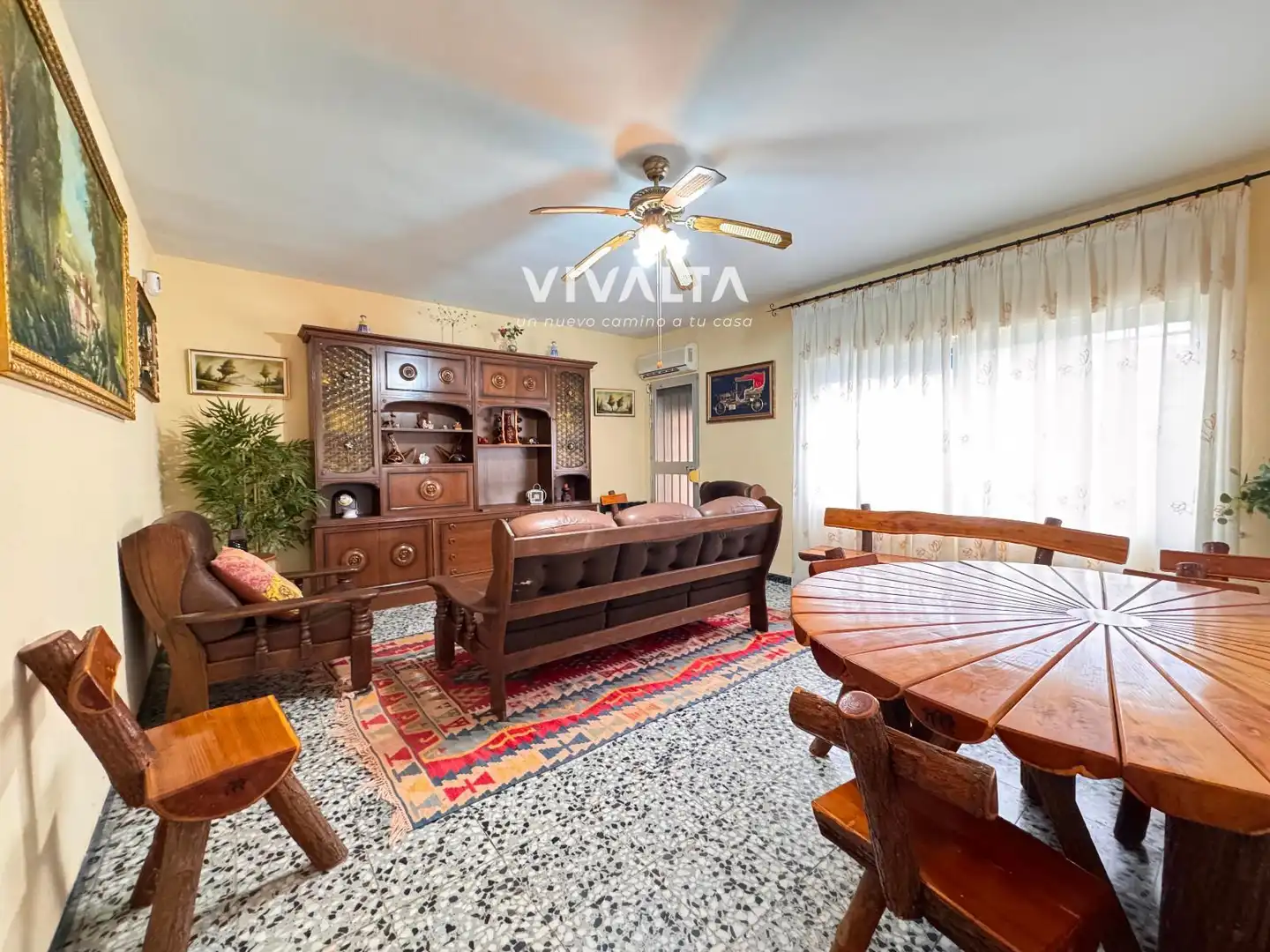 Sala de estar de Casa o chalet en venta en Perales de Tajuña con Aire acondicionado, Calefacción y Terraza