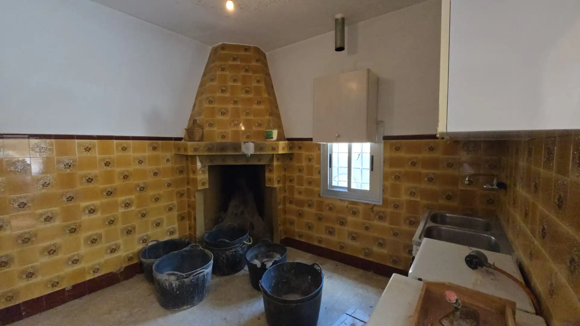 Cocina de Casa adosada en venta en Consuegra con Terraza y Trastero