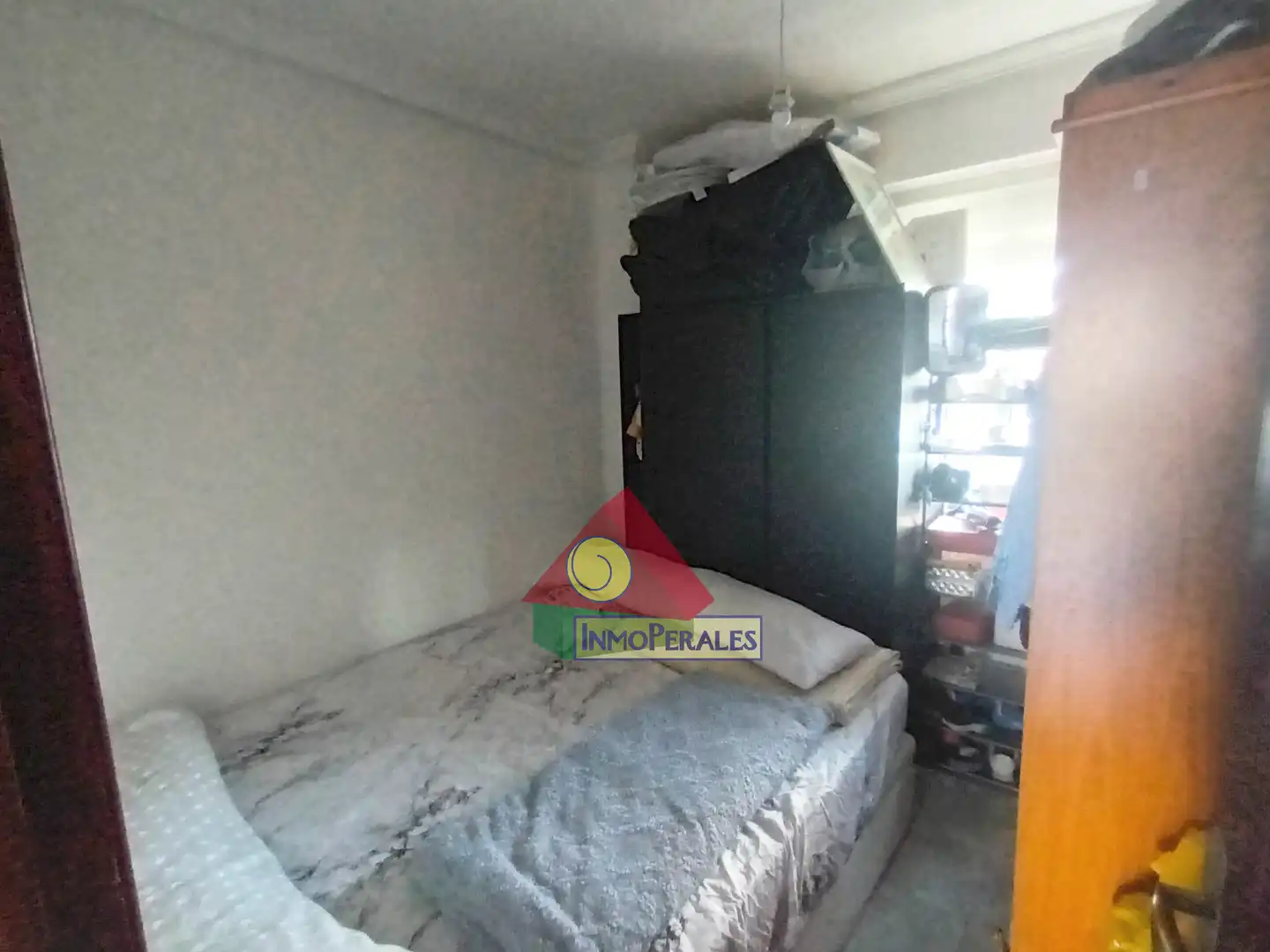 Schlafzimmer von Wohnung zum Verkauf in Madrid mit Klimaanlage und Balkon