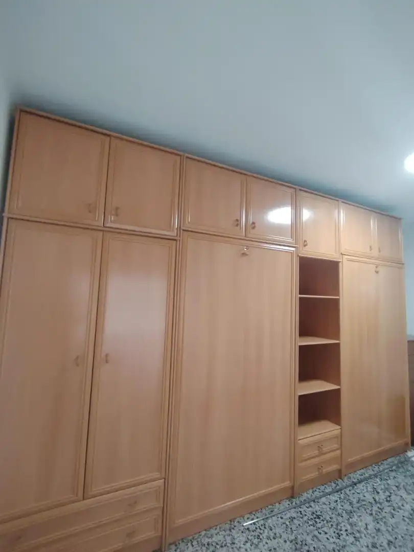 Schlafzimmer von Wohnung zur Miete in Mislata mit Klimaanlage, Heizung und Balkon