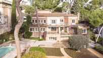 Vista exterior de Casa o xalet en venda en  Barcelona Capital amb Calefacció, Jardí privat i Parquet