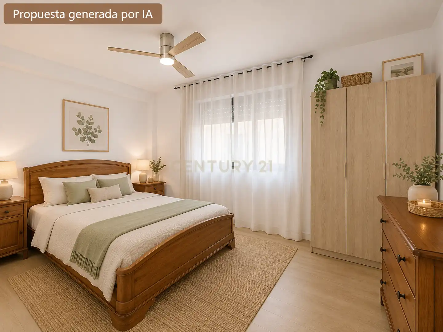 Dormitori de Apartament en venda en Albatera amb Aire condicionat i Balcó