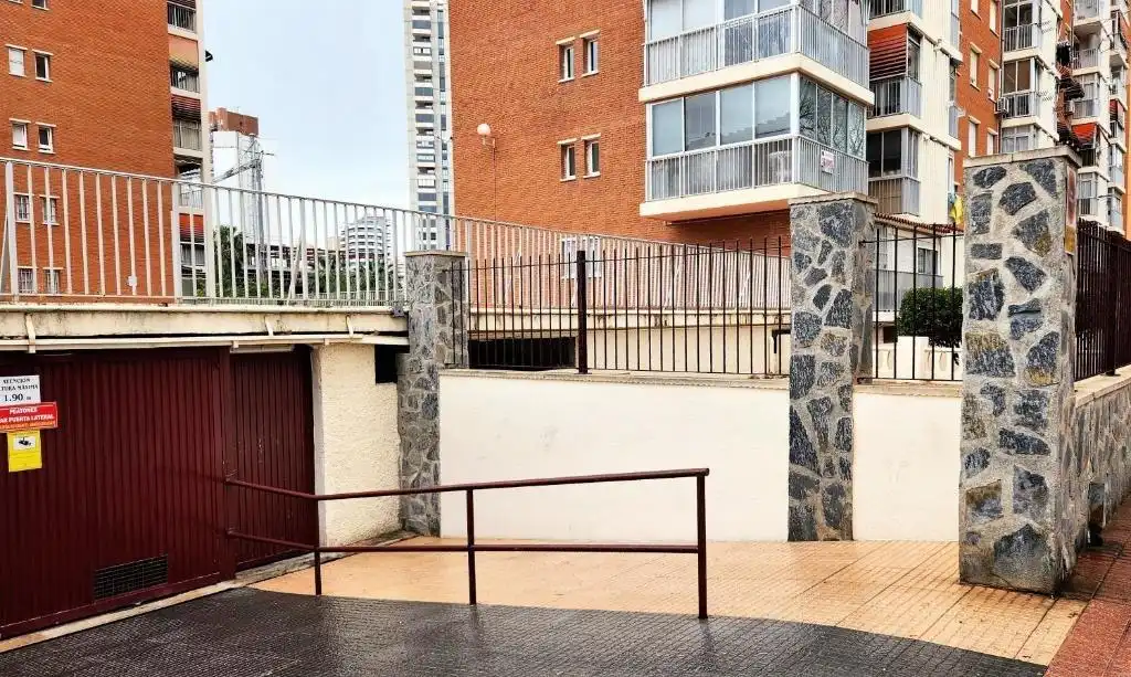 Parking of Flat for sale in Benidorm  with Air Conditioner, Heating and Private garden