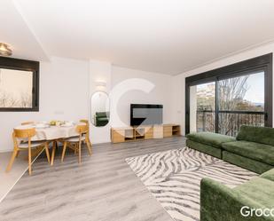 Living room of Flat to rent in Sant Adrià de Besòs  with Air Conditioner, Heating and Furnished