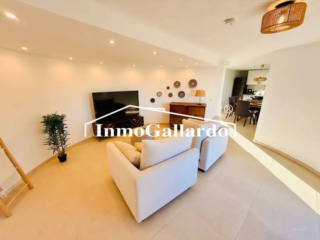 Living room of Houses for rent in Vélez-Málaga  with Private garden, Terrace and Furnished