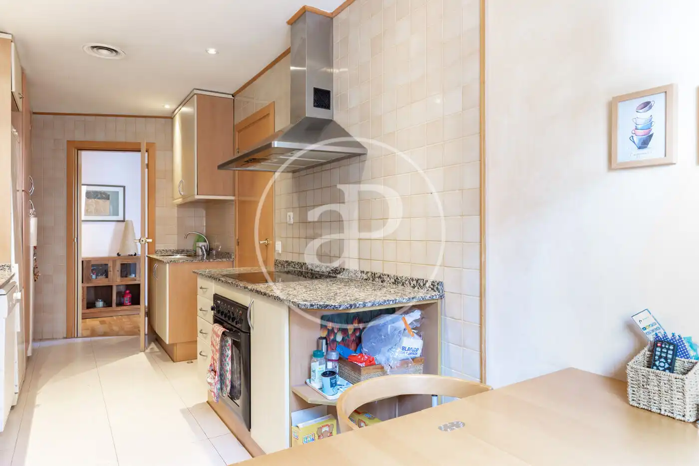 Kitchen of Flat for sale in Sant Cugat del Vallès  with Air Conditioner, Heating and Terrace