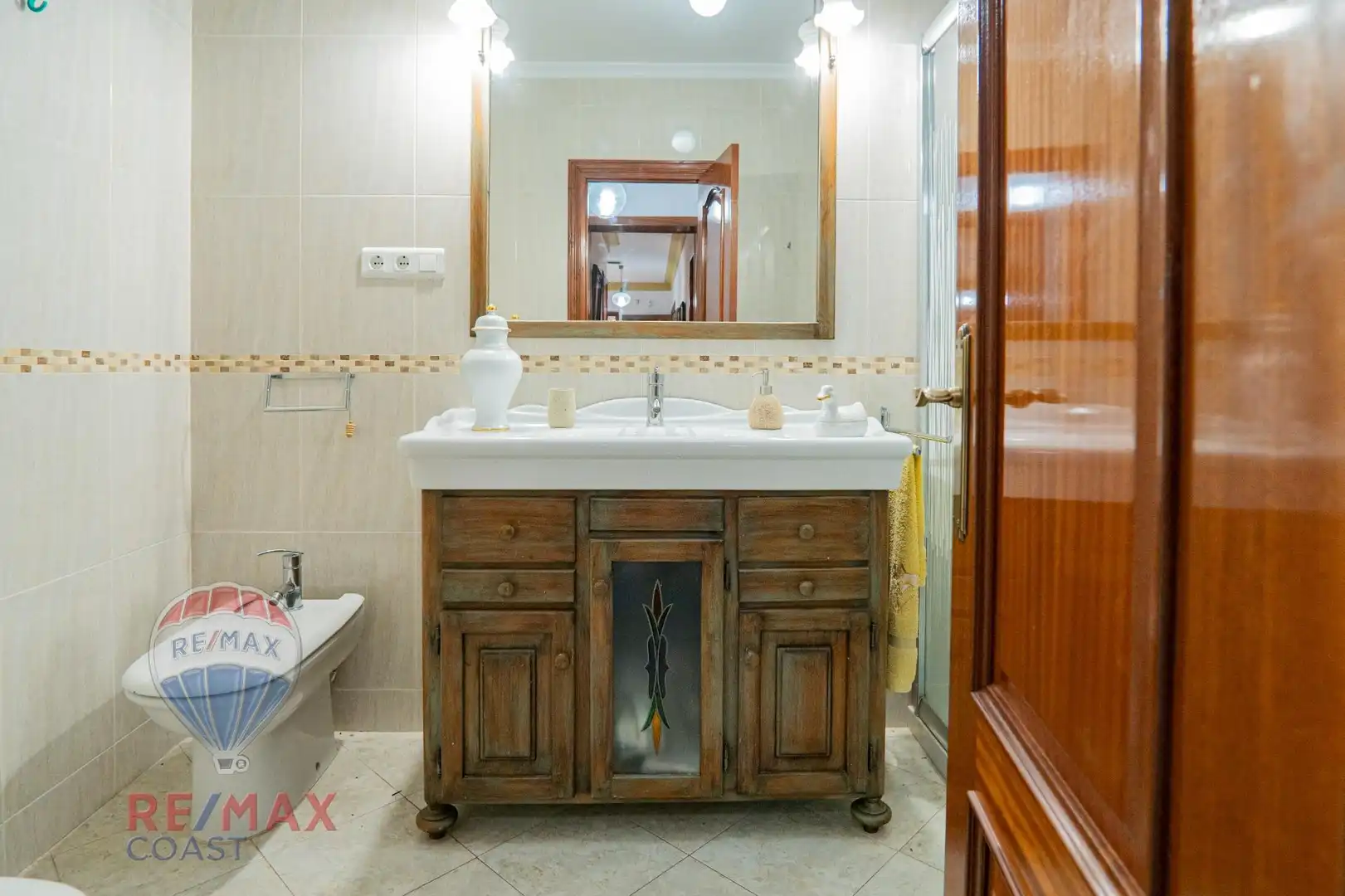 Baño de Casa o chalet en venta en Torrox con Aire acondicionado, Calefacción y Jardín privado