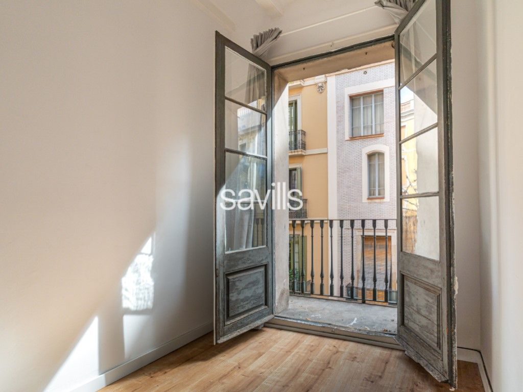 Bedroom of Apartment for sale in  Barcelona Capital  with Balcony