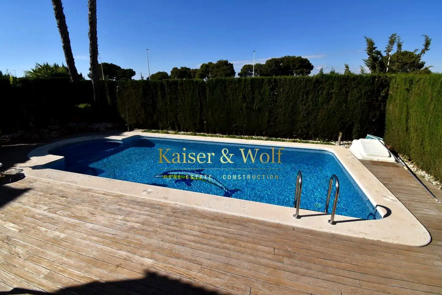 Piscina de Casa o chalet en venta en Santa Pola con Aire acondicionado, Jardín privado y Terraza