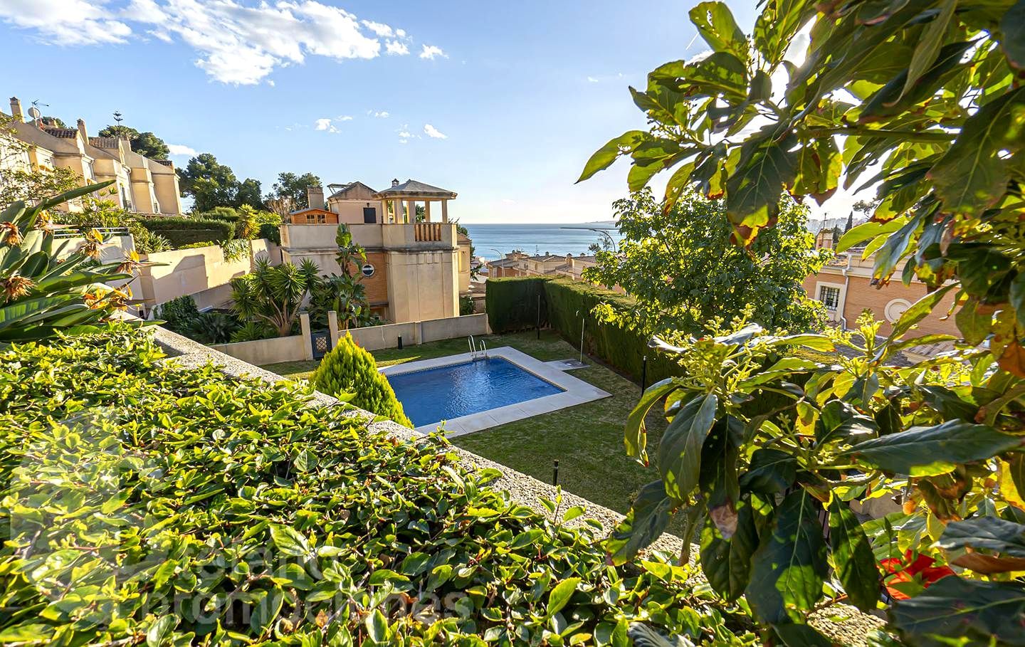Jardí de Casa adosada en venda en Málaga Capital amb Aire condicionat, Calefacció i Jardí privat