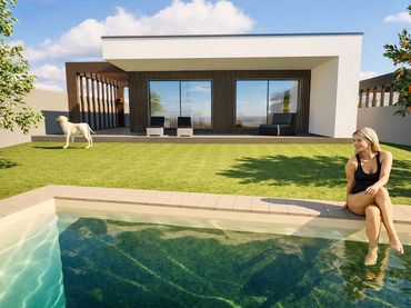 Chalet con jardín en venta en Rúa Rial 36