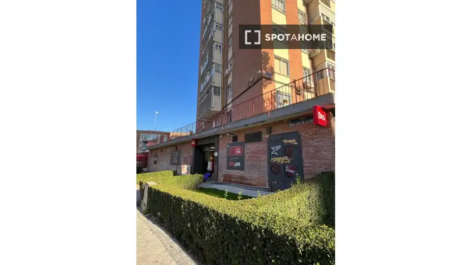 Vista exterior de Pis de lloguer en Madrid amb Aire condicionat, Calefacció i Moblat