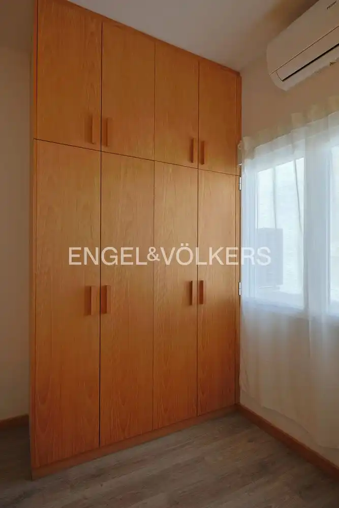 Bedroom of Flat for rent in Valencia  with Air Conditioner, Heating and Parquet flooring