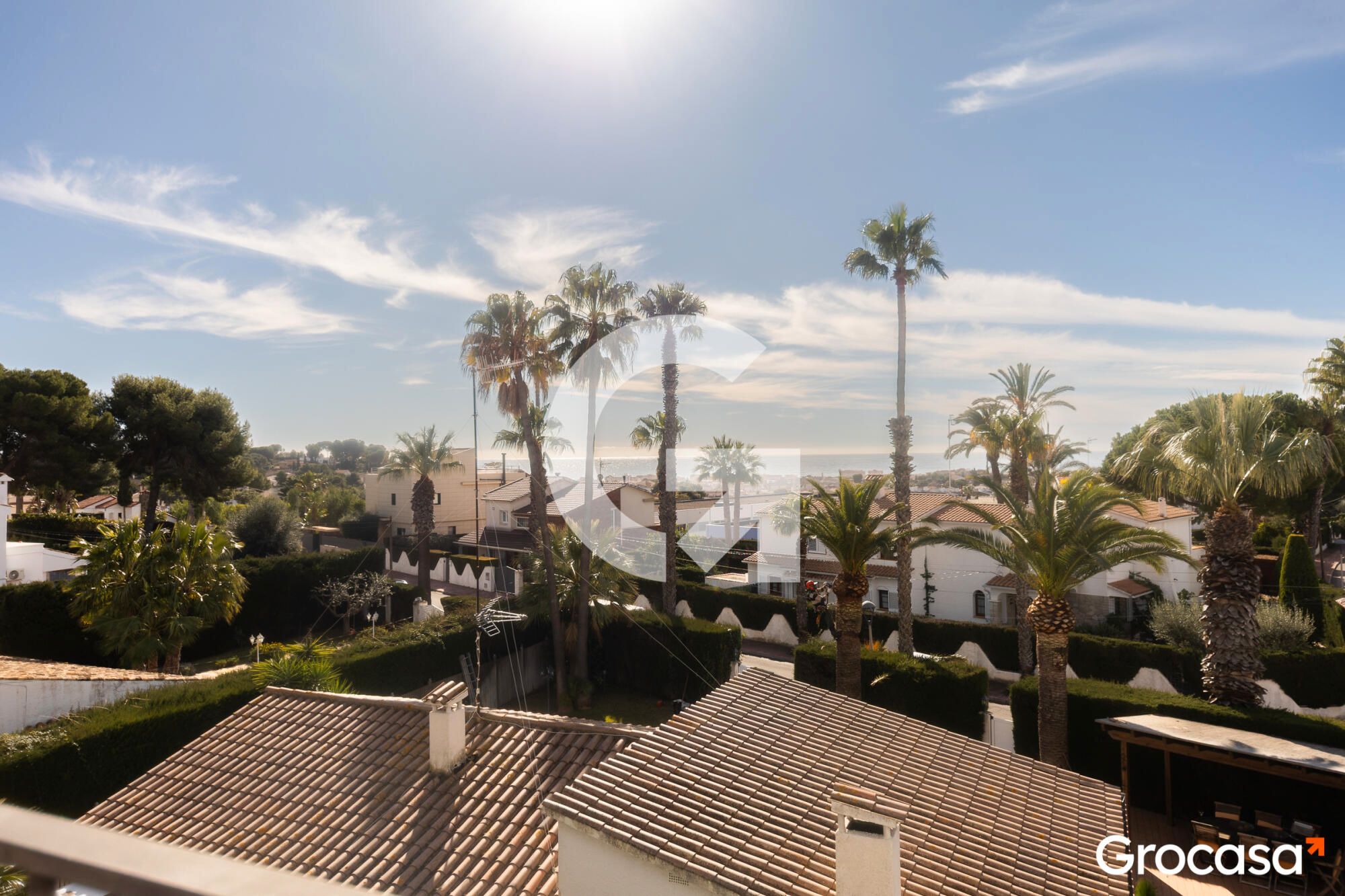 Exterior view of Single-family semi-detached for sale in Cunit  with Heating, Private garden and Terrace