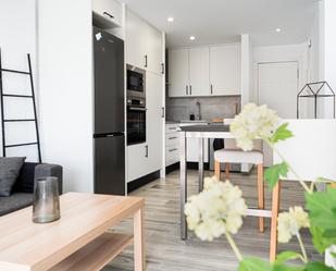 Kitchen of Flat to rent in Alicante / Alacant  with Terrace, Furnished and Oven