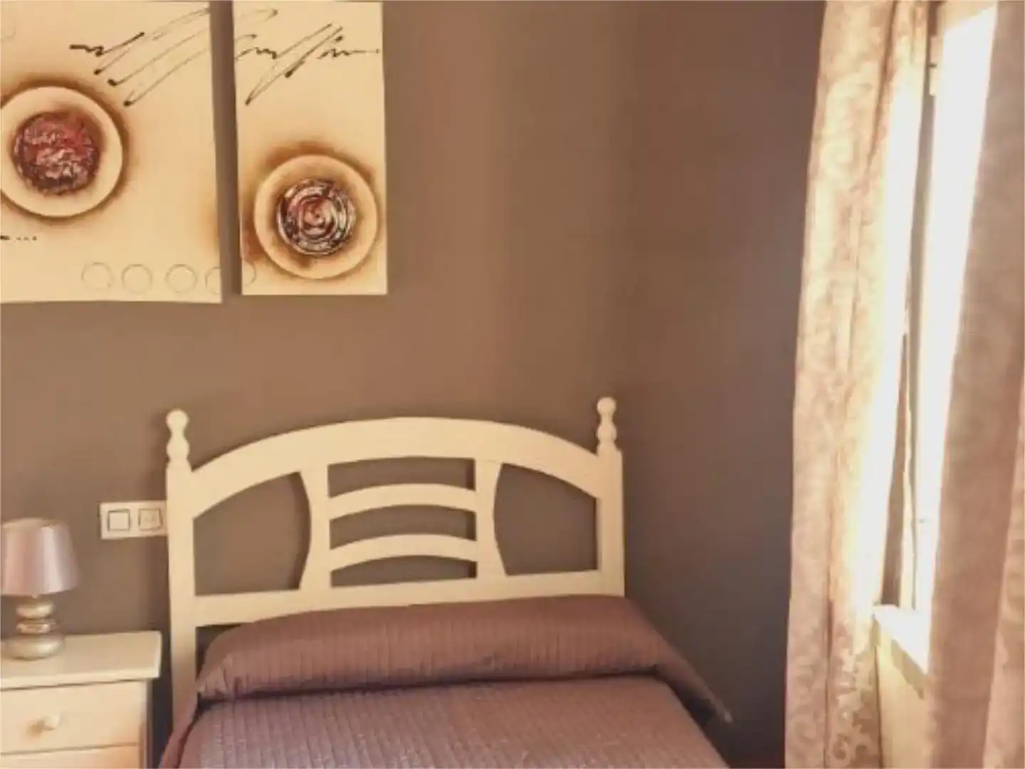 Schlafzimmer von Wohnung zur Miete in Carboneras de Guadazaón mit Parkett, Abstellraum und Möbliert