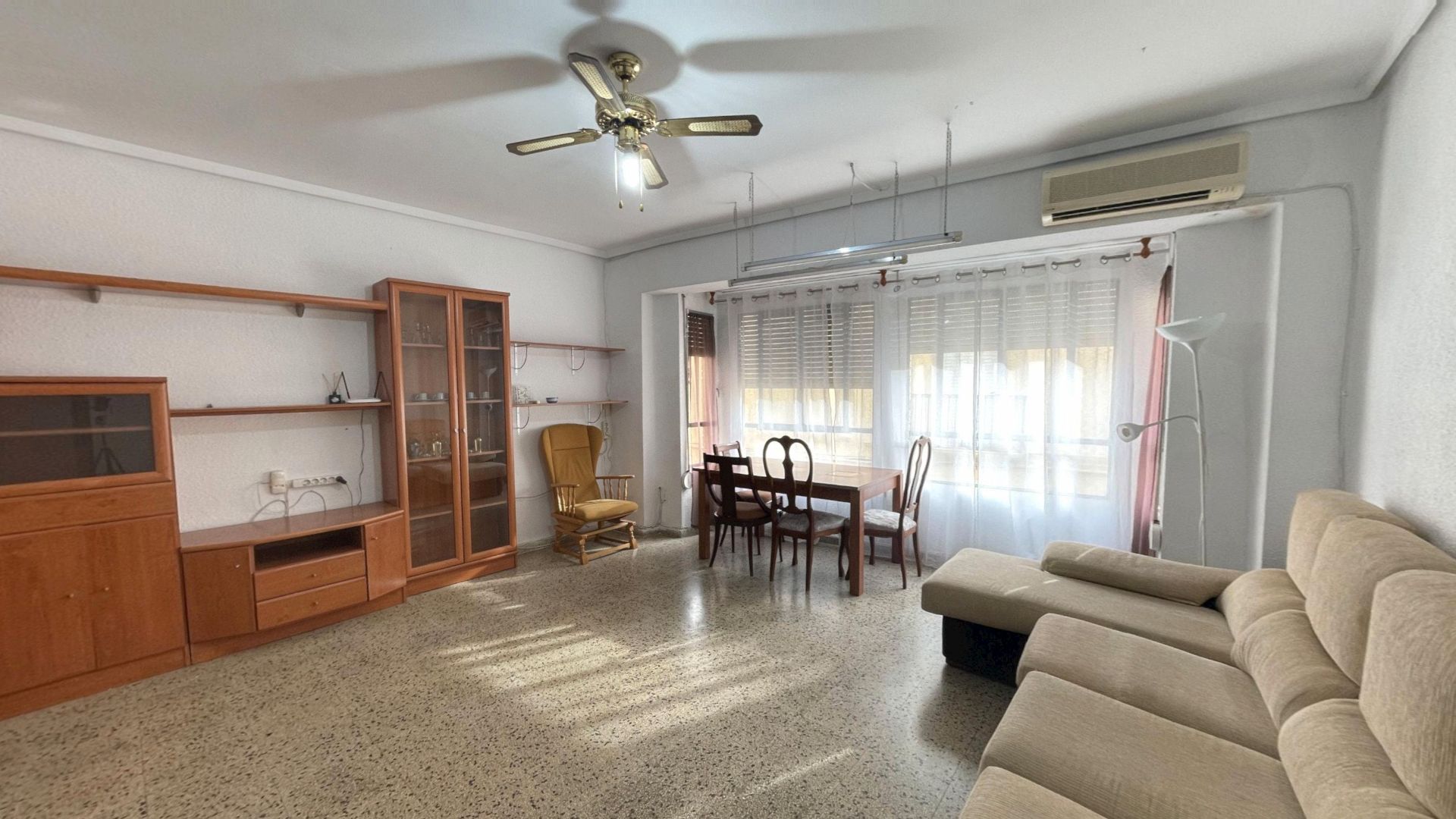 Sala d'estar de Pis en venda en Cullera amb Aire condicionat, Traster i Moblat