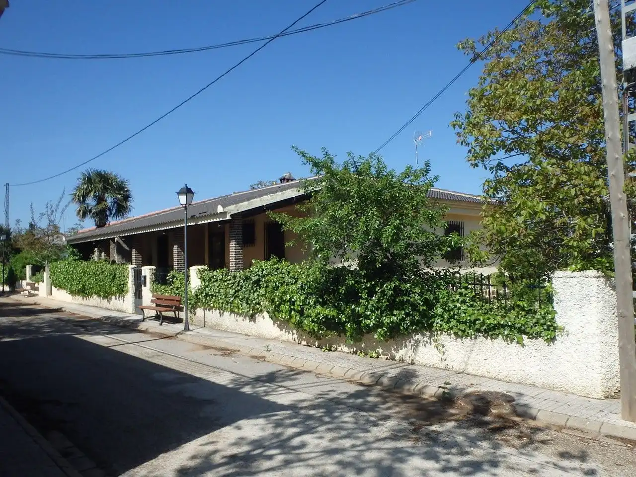 Vista exterior de Casa o chalet en venta en Peñascosa con Jardín privado, Terraza y Amueblado