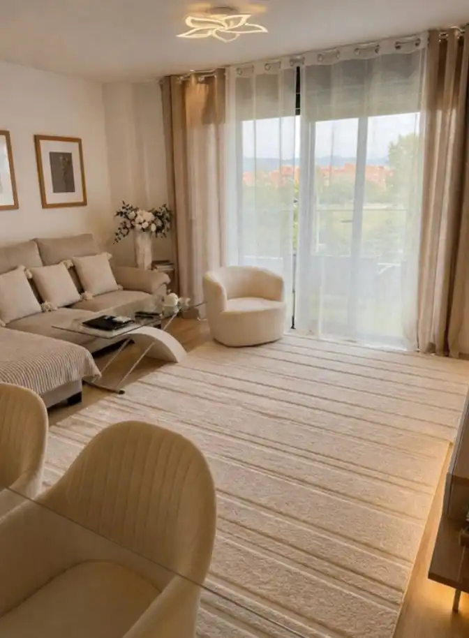 Sala d'estar de Pis en venda en Sant Adrià de Besòs amb Aire condicionat, Calefacció i Terrassa