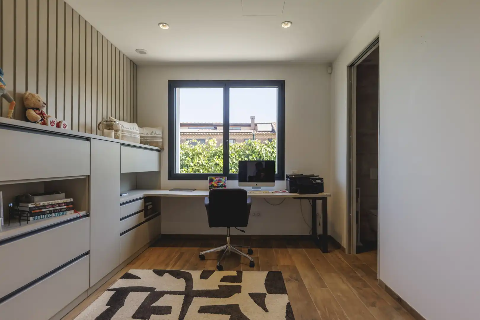 Bedroom of Houses for sale in Sant Julià de Ramis  with Air Conditioner, Heating and Terrace