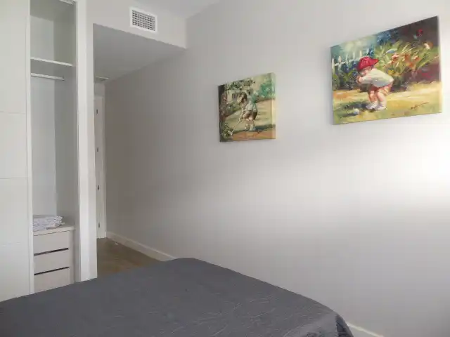 Bedroom of Flat for rent in Torremolinos  with Air Conditioner, Parquet flooring and Terrace