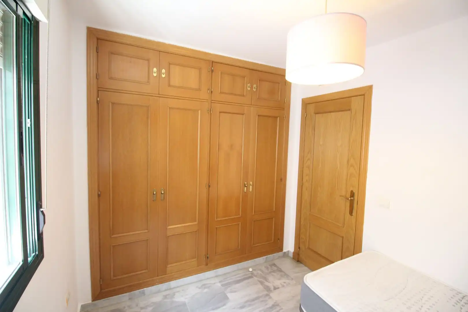 Schlafzimmer von Wohnung zur Miete in Málaga mit Klimaanlage, Heizung und Möbliert