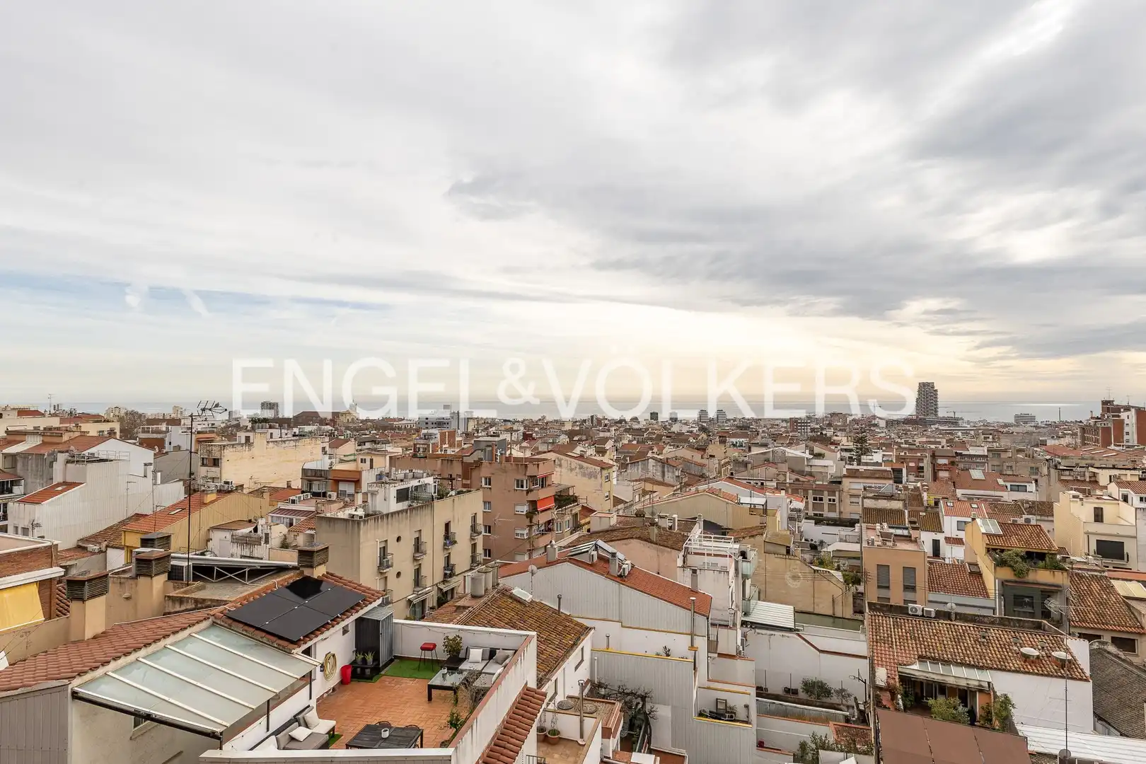Exterior view of Flat for sale in Mataró  with Air Conditioner, Heating and Parquet flooring