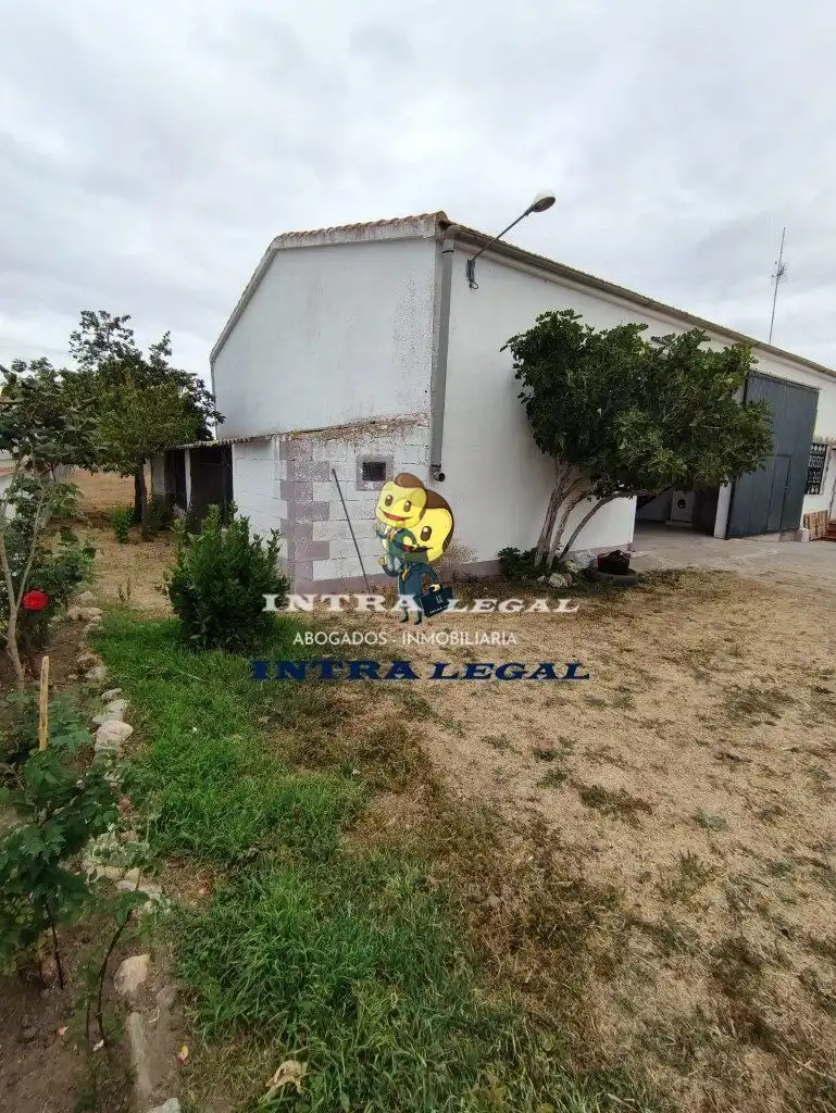 Exterior view of Industrial buildings for sale in Larrodrigo
