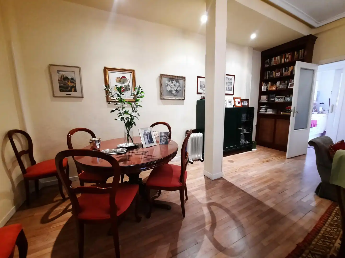 Esszimmer von Wohnung zum Verkauf in Madrid mit Klimaanlage, Heizung und Parkett