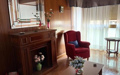 Living room of Flat for sale in  Zaragoza Capital  with Heating and Terrace