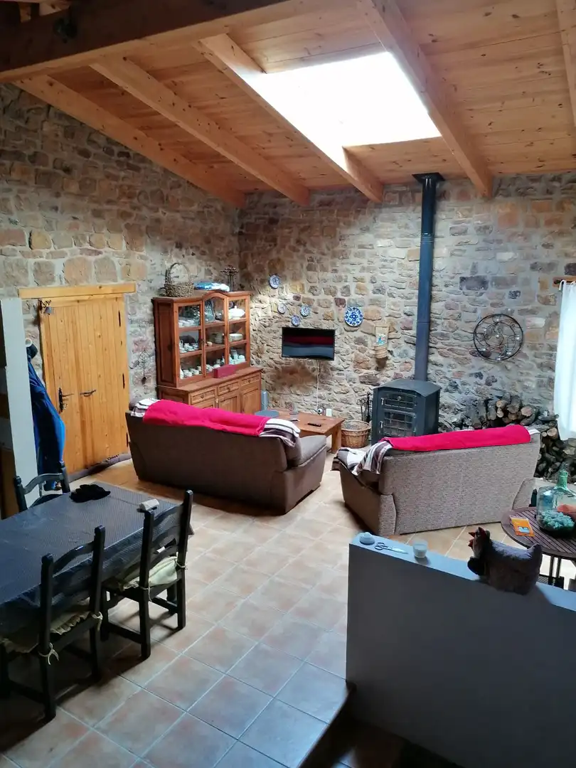 Sala de estar de Casa o chalet en venta en Ares del Maestrat con Terraza y Amueblado