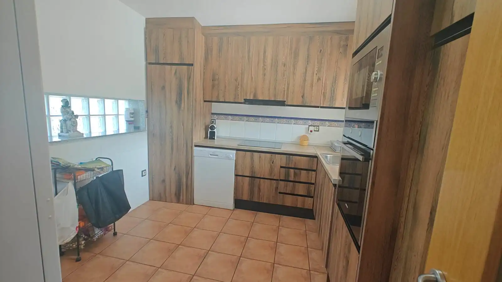 Cocina de Casa o chalet en venta en Cunit con Aire acondicionado y Jardín privado