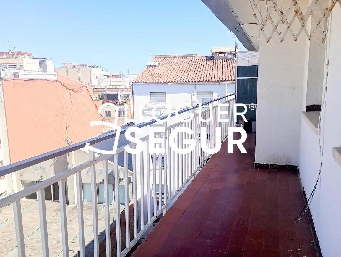 Terrasse von Dachboden zur Miete in El Prat de Llobregat mit Heizung, Terrasse und Möbliert