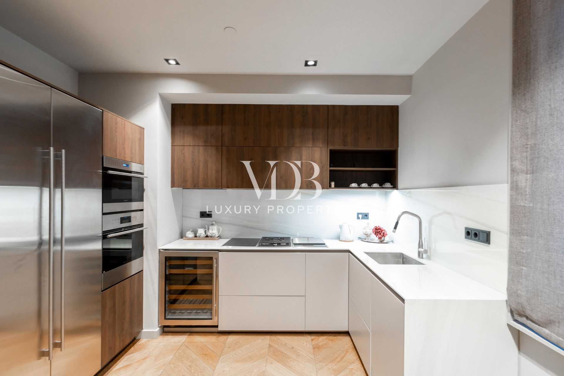 Kitchen of Apartment to rent in  Barcelona Capital  with Air Conditioner, Furnished and Oven