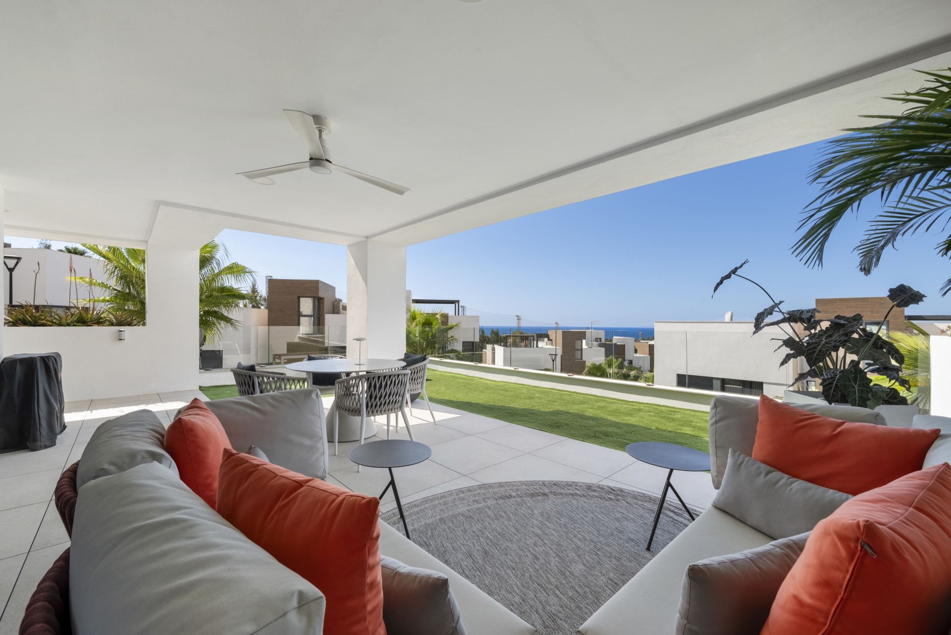 Terrassa de Planta baixa en venda en Marbella amb Aire condicionat, Terrassa i Piscina