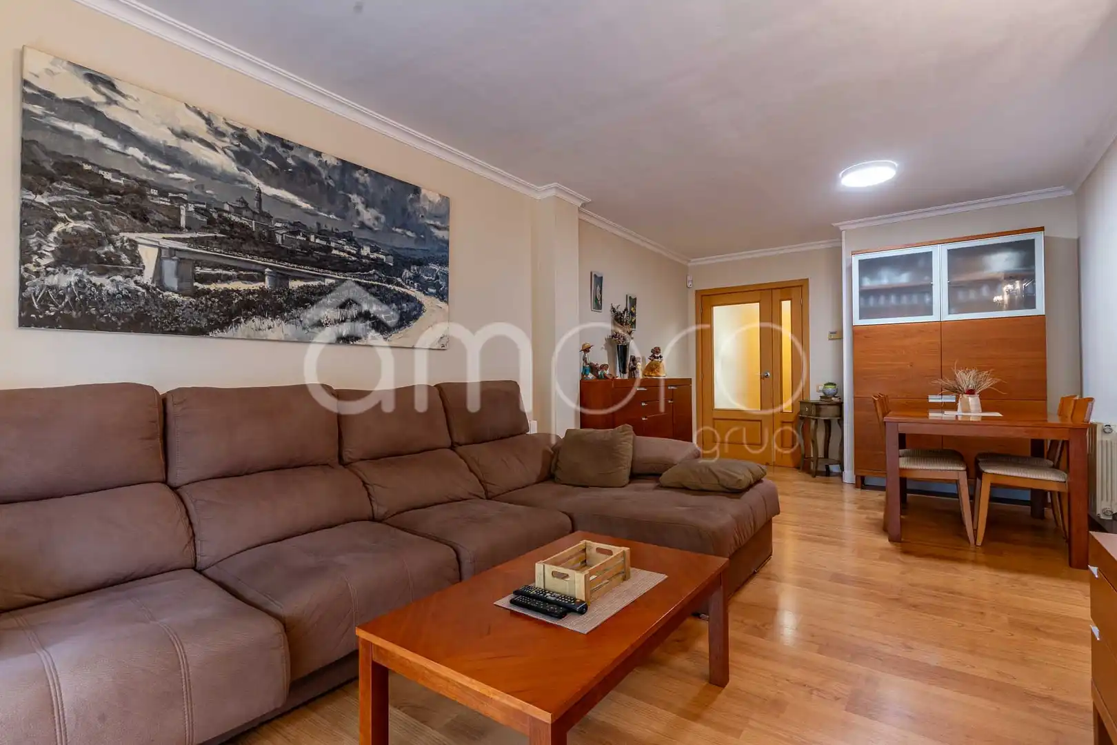 Sala d'estar de Pis en venda en El Catllar  amb Aire condicionat, Calefacció i Terrassa