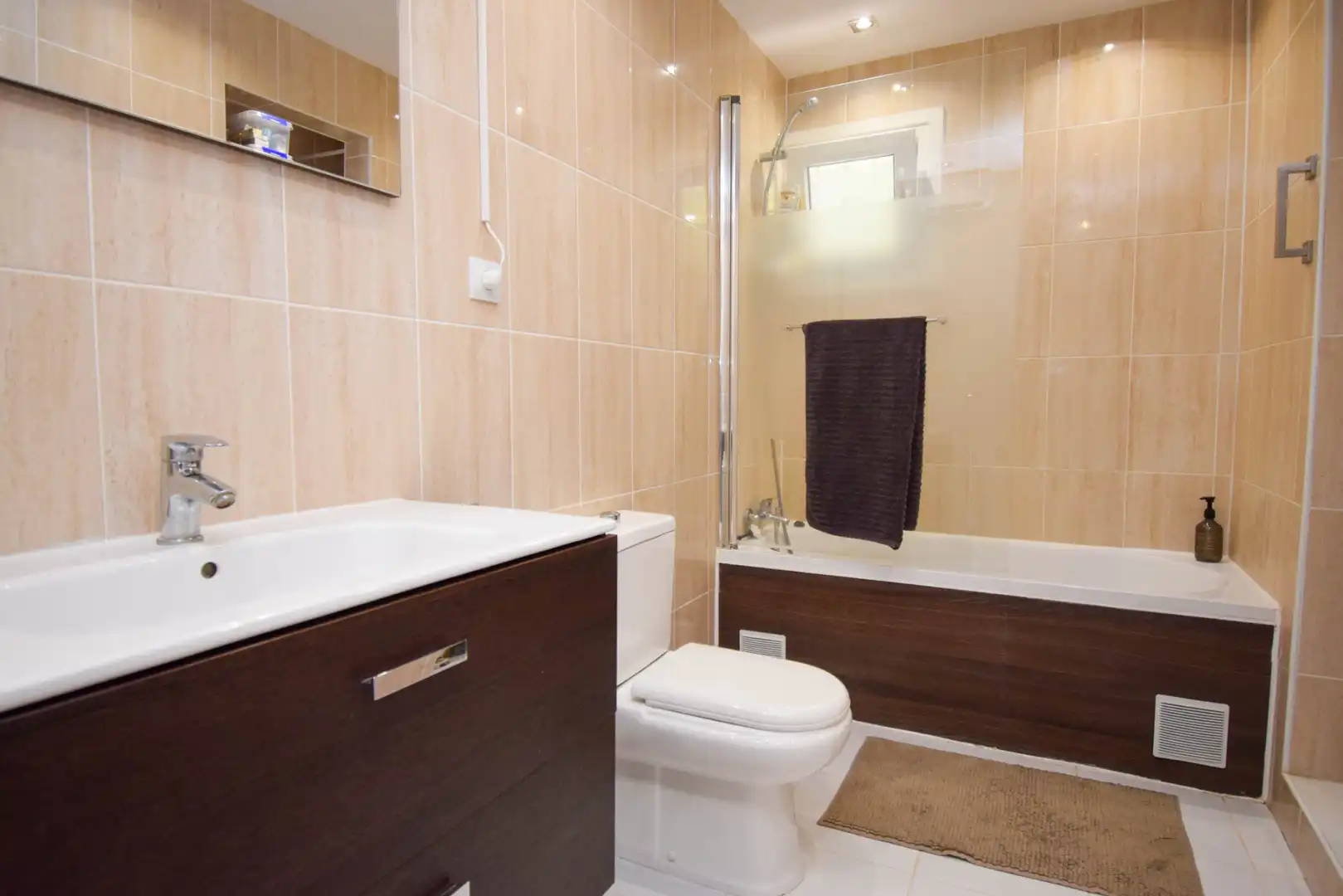 Bany de Casa o xalet en venda en Mijas amb Aire condicionat, Jardí privat i Terrassa