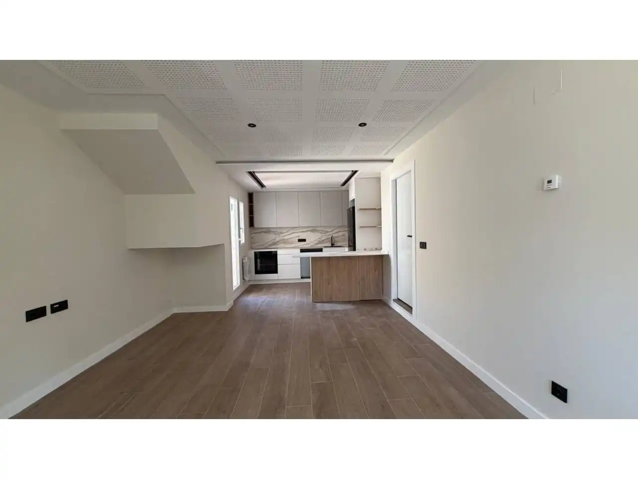 Küche von Einfamilien-Reihenhaus zum Verkauf in Motilleja mit Heizung und Terrasse