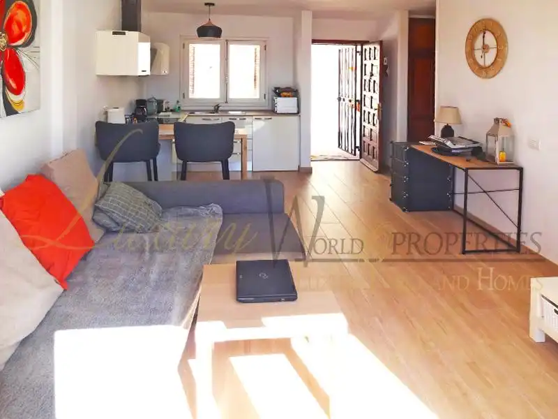 Living room of Attic for sale in Adeje  with Air Conditioner, Terrace and Furnished