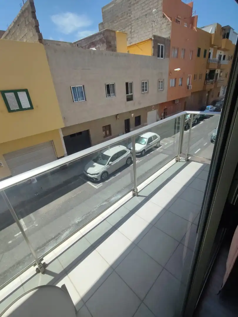 Terrassa de Pis de lloguer en Granadilla de Abona amb Parquet, Moblat i Forn