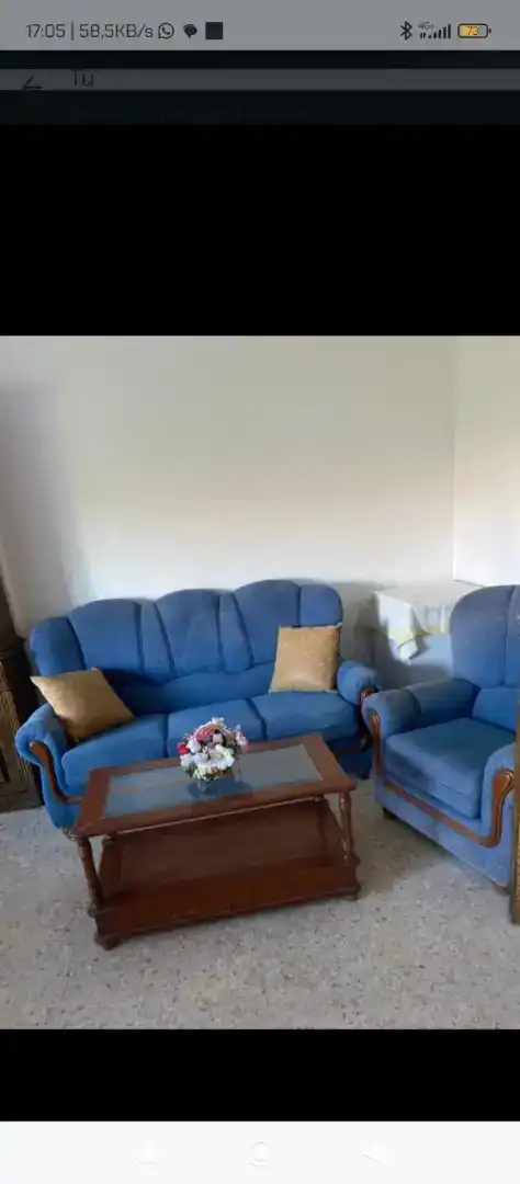 Sala d'estar de Casa o xalet en venda en Trasmiras